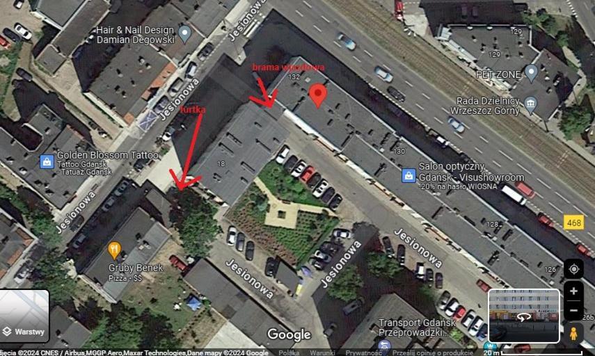 Apartament Jesionova Γκντανσκ Εξωτερικό φωτογραφία